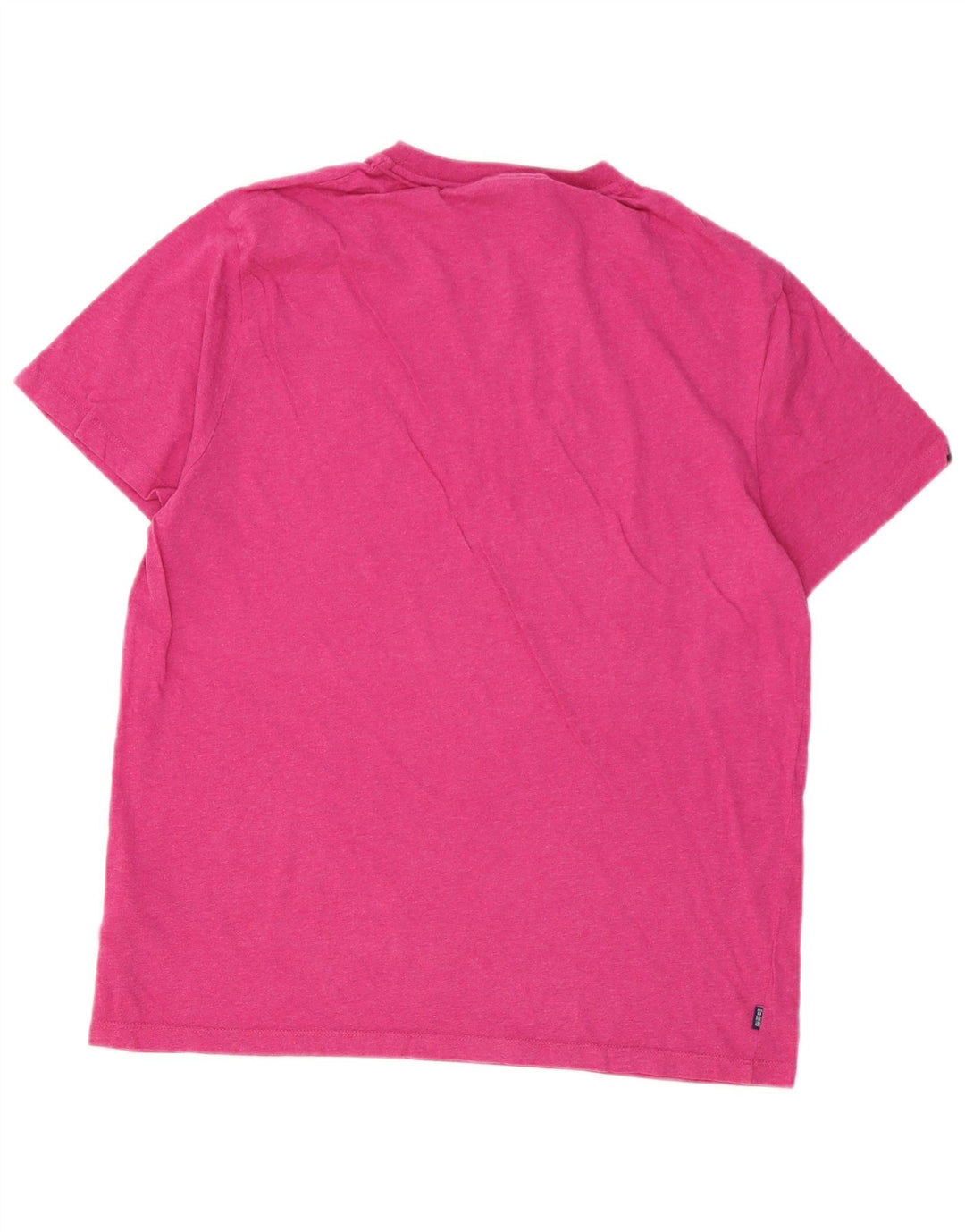 SUPERDRY Мужская футболка Top 2XL Розовый Хлопок