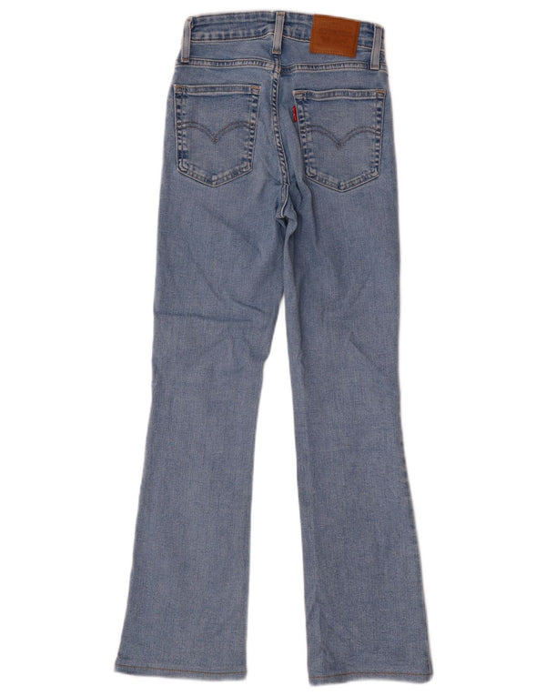 Женские джинсы Levi's 725 с высокой посадкой Bootcut W24 L28, синие, хлопок