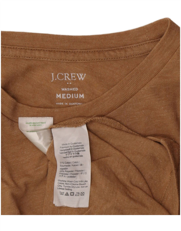 Мужская футболка J. Crew, хлопковый топ среднего бежевого цвета с крапинками