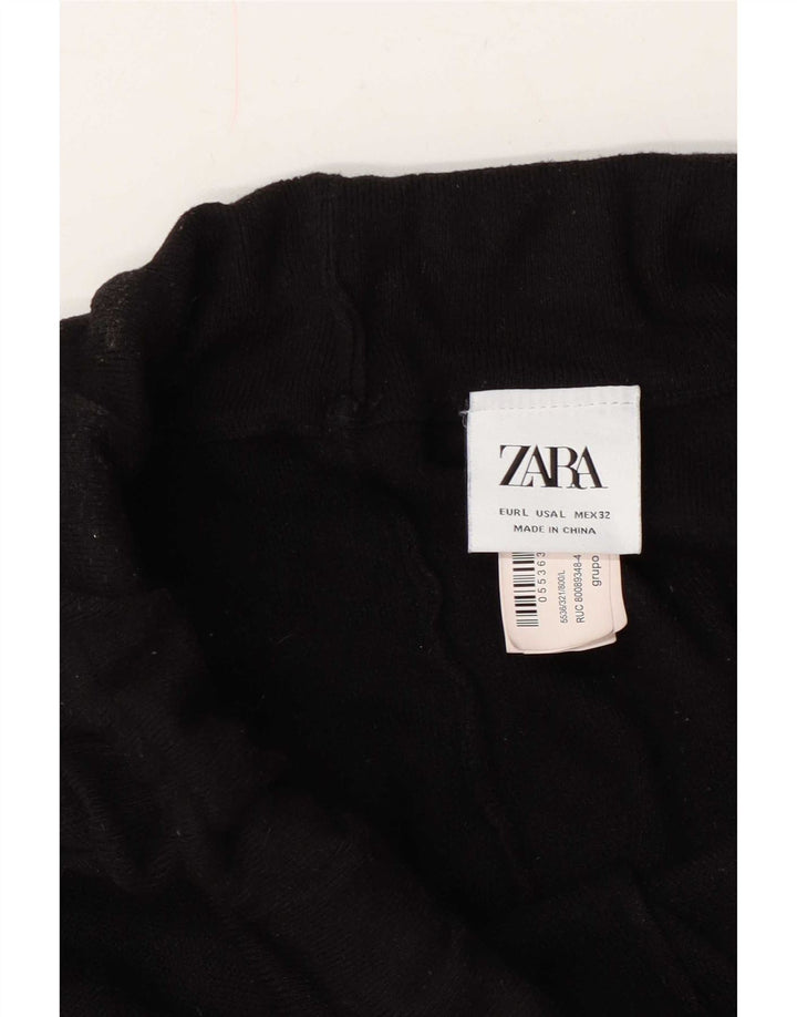 Мужские спортивные брюки Zara, джоггеры, большие черные, вискоза