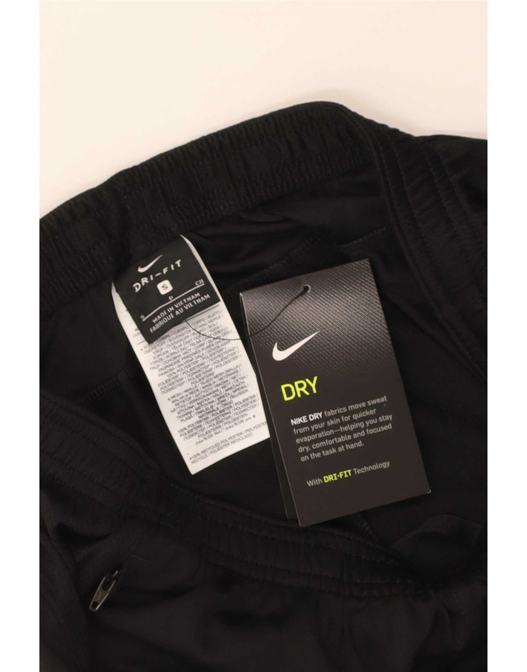 Мужские спортивные брюки Nike Dri Fit, маленькие черные полиэстер