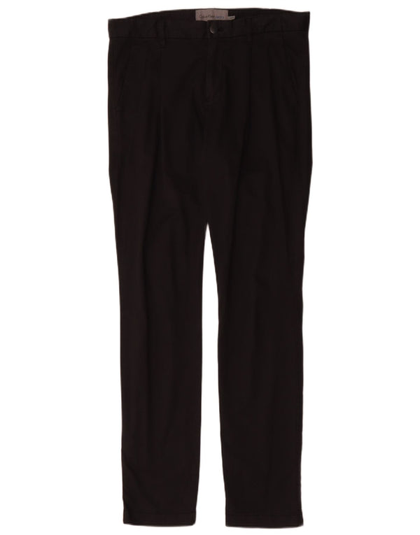 Мужские брюки-чинос Calvin Klein W31 L32, черные, хлопковые