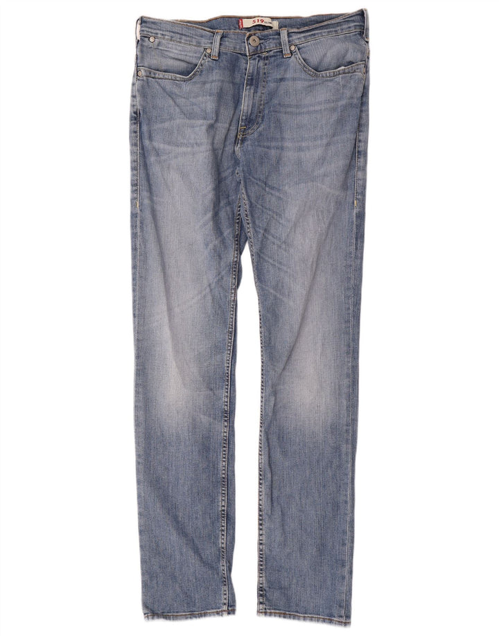 Мужские джинсы LEVI'S 519 Slim W34 L34 Синие, хлопок