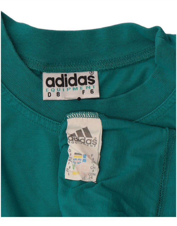 Мужской топ Adidas с длинным рукавом UK 44/46, большой синий