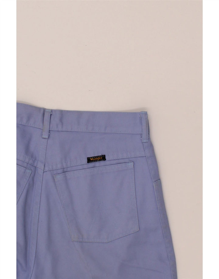 WRANGLER Womens Straight Casual Trousers  W29 L31 Blue Vintage Wrangler and Second-Hand Wrangler from Messina Hembry 