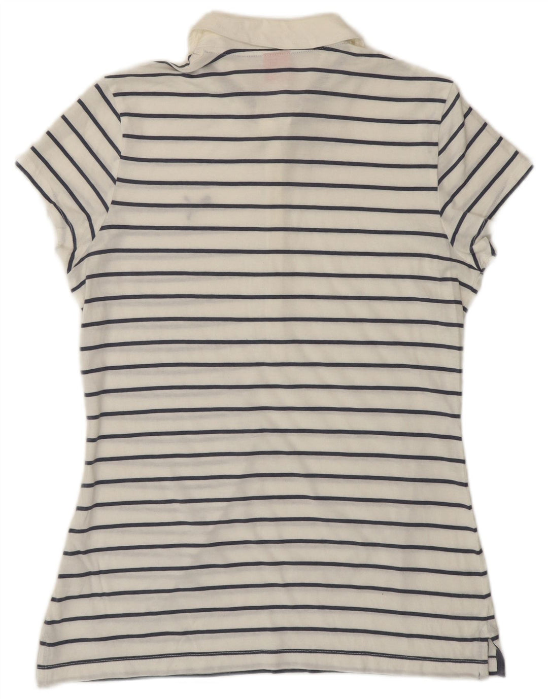 Женская рубашка поло PUMA UK 12, средняя, белая в полоску