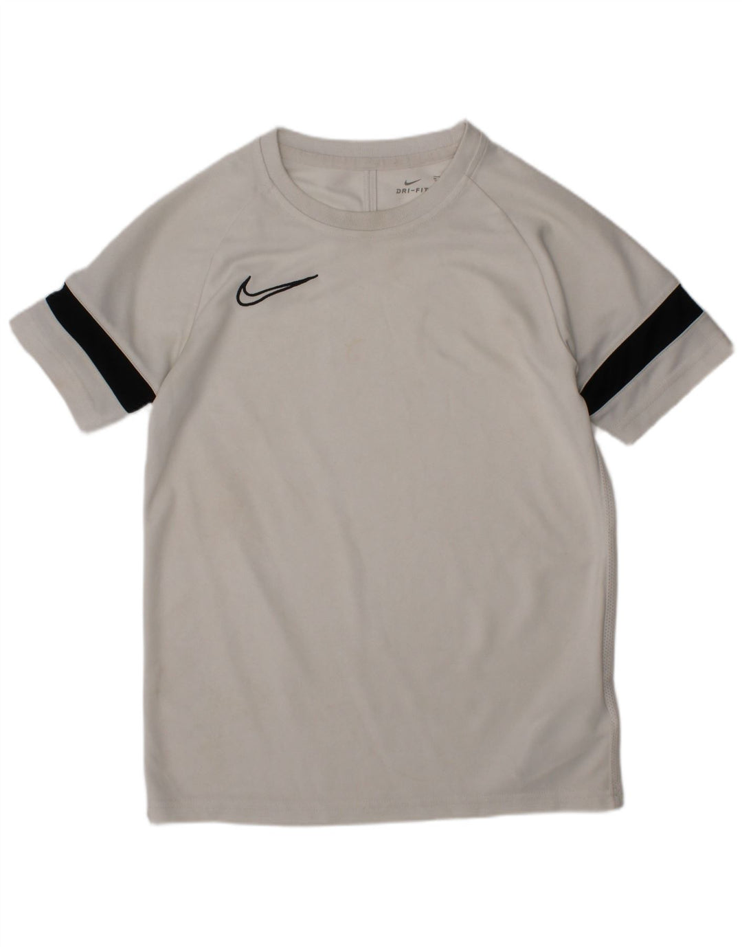 Футболка Nike Dri Fit для мальчиков, топ 10–11 лет, средний белый полиэстер