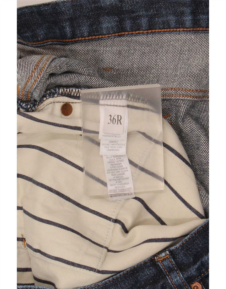 Мужские узкие джинсы Paul Smith W36 L32, синий хлопок