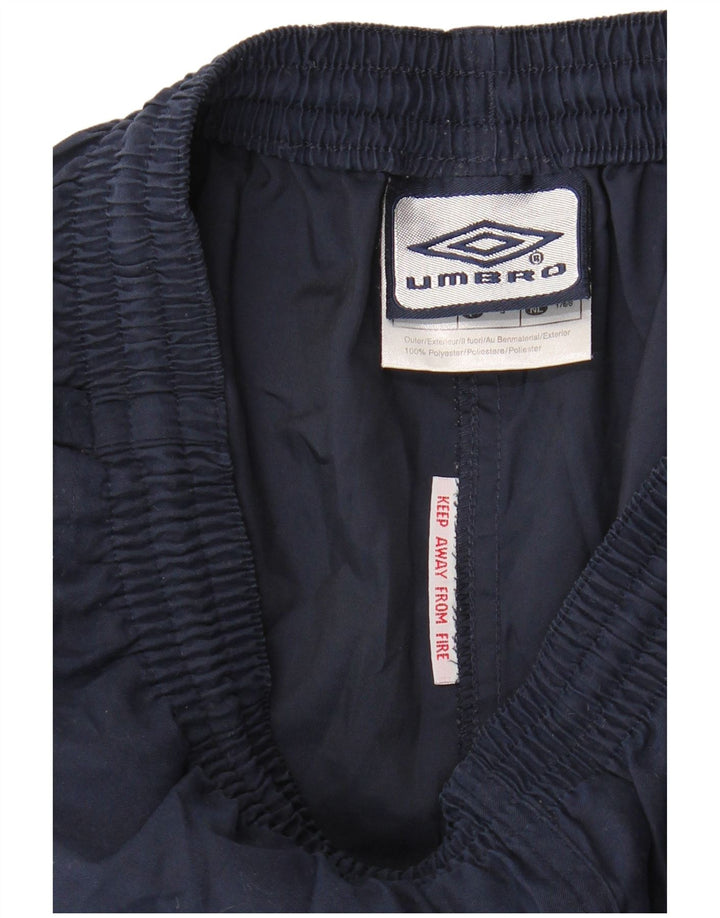 Мужские спортивные шорты Umbro, маленькие, темно-синие, полиэстер