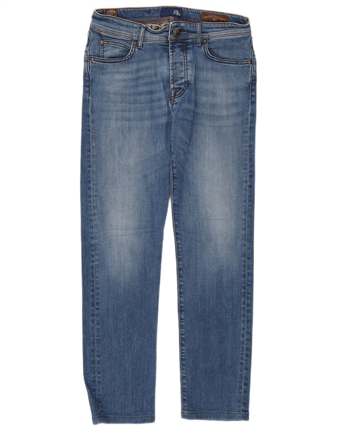 Женские прямые джинсы Roy Rogers W32 L30 синие, хлопок
