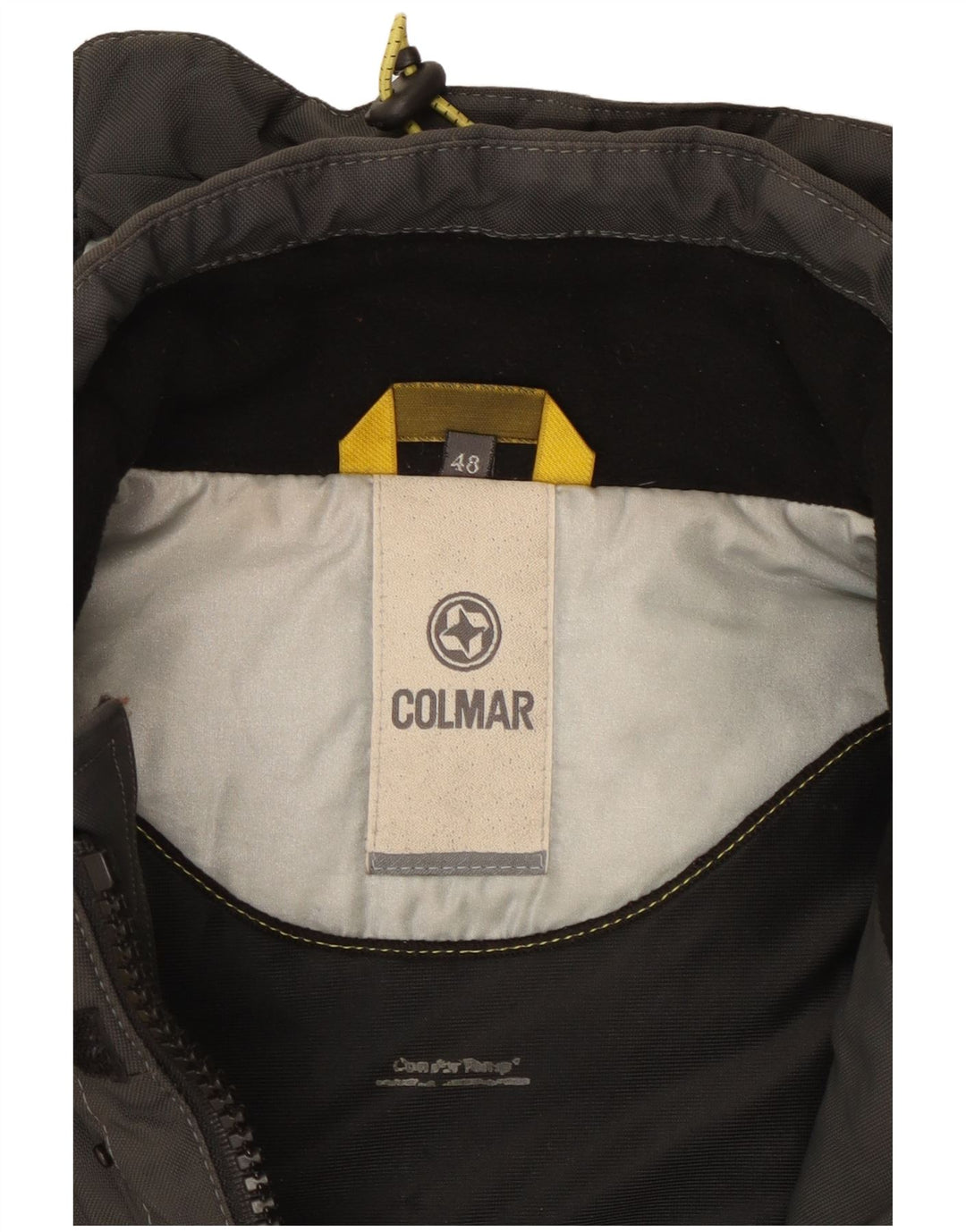 Мужская лыжная куртка Colmar с капюшоном IT 48 Medium Grey Colourblock