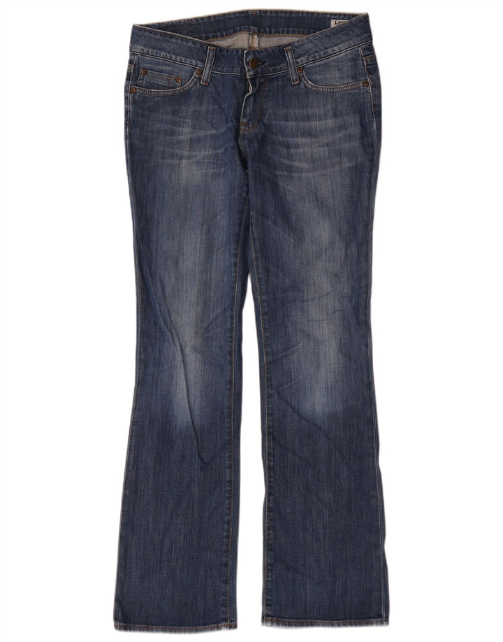 Женские коралловые джинсы Lee Bootcut W30 L33, синие, хлопок