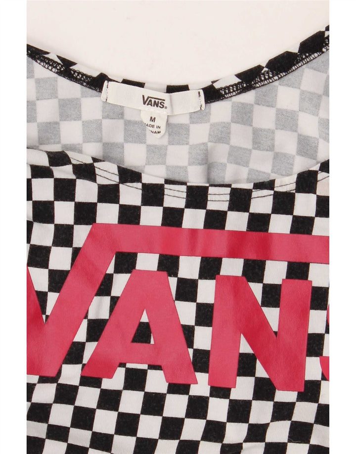 Женское боди с рисунком Vans UK 12, средний черный с геометрическим узором