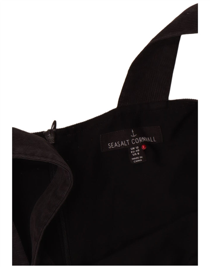 Женский сарафан Seasalt Cornwall, Великобритания 12, средний черный хлопок