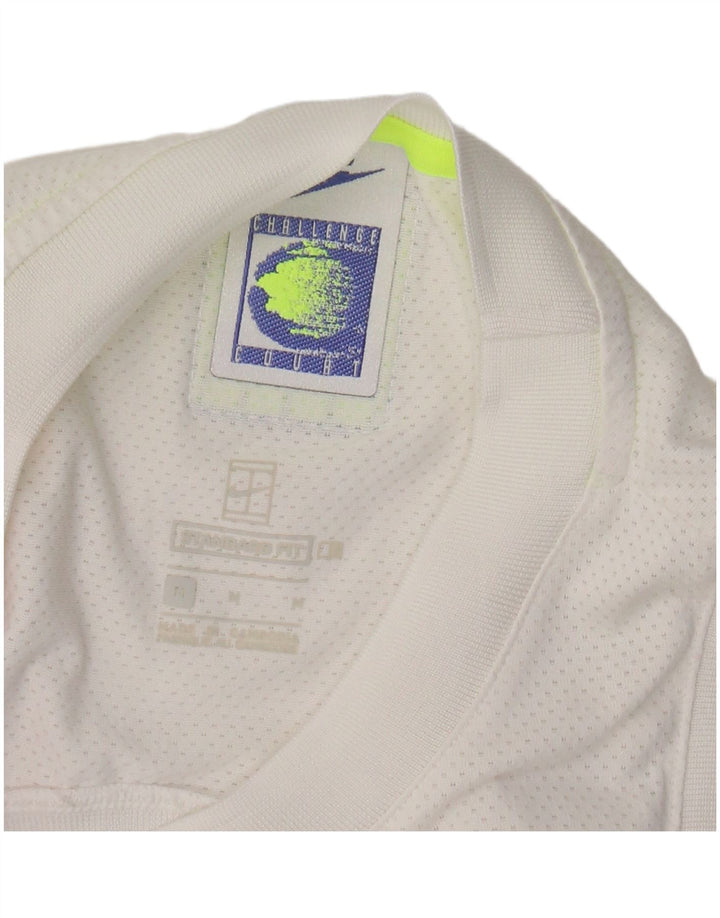 Женский топ с графическим рисунком Nike Standard Fit UK 12, средний белый