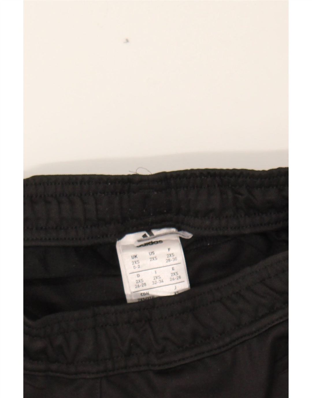 ADIDAS Womens Climacool Tracksuit Trousers UK 0/2 2XS Black Polyester Vintage Adidas and Second-Hand Adidas from Messina Hembry 
