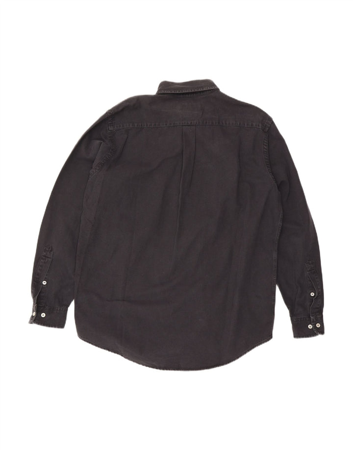 MURPHY & NYE Mens Shirt Large Black Cotton