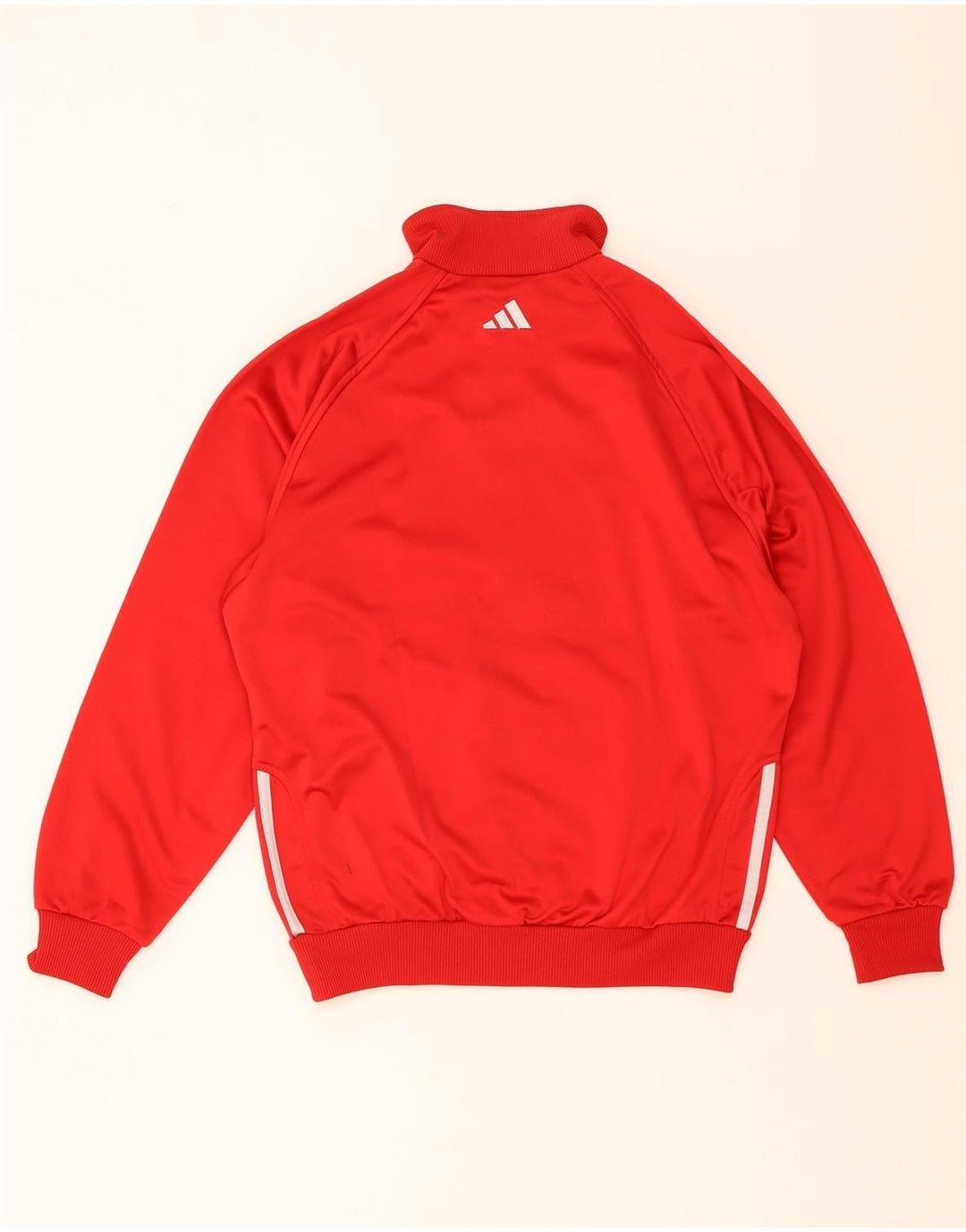 Спортивный костюм Adidas для мальчиков, верхняя куртка 13-14 лет, красный полиэстер