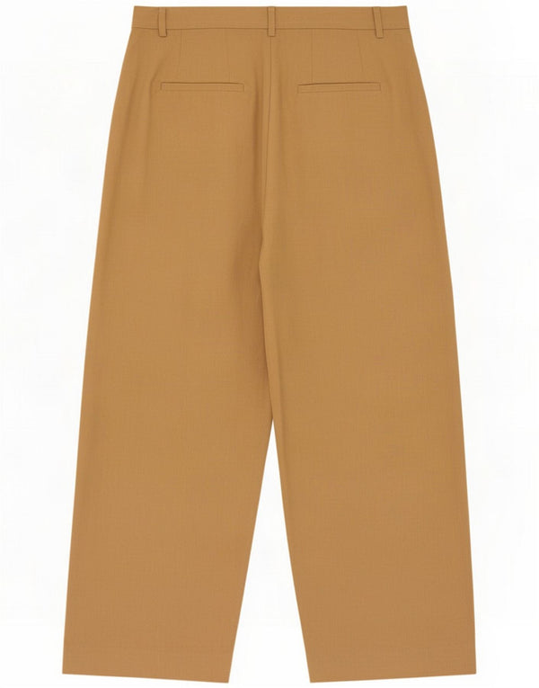 Zara Женские широкие брюки-чинос с высокой талией XS W24 L27 Бежевые