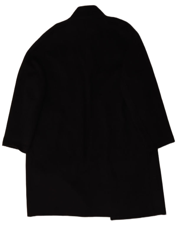 Мужское пальто Zara UK 44 XL, черное шерстяное