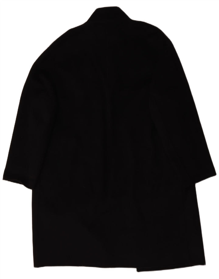 Мужское пальто Zara UK 44 XL, черное шерстяное