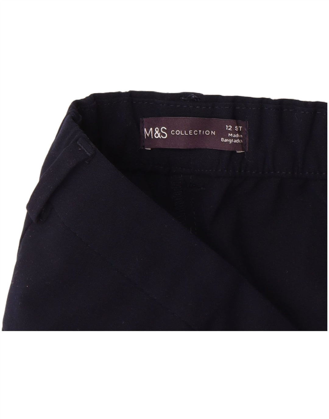 Женские брюки чинос MARKS & SPENCER UK 12 Medium W30 L28 Темно-синие