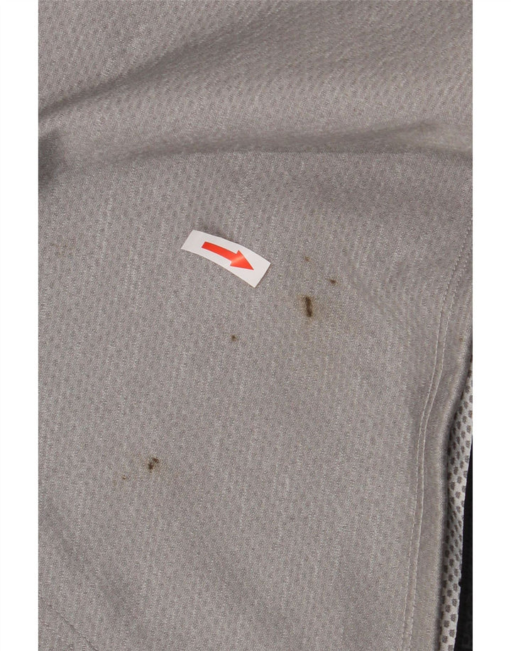 Мужская толстовка с капюшоном REEBOK XL, серый полиэстер