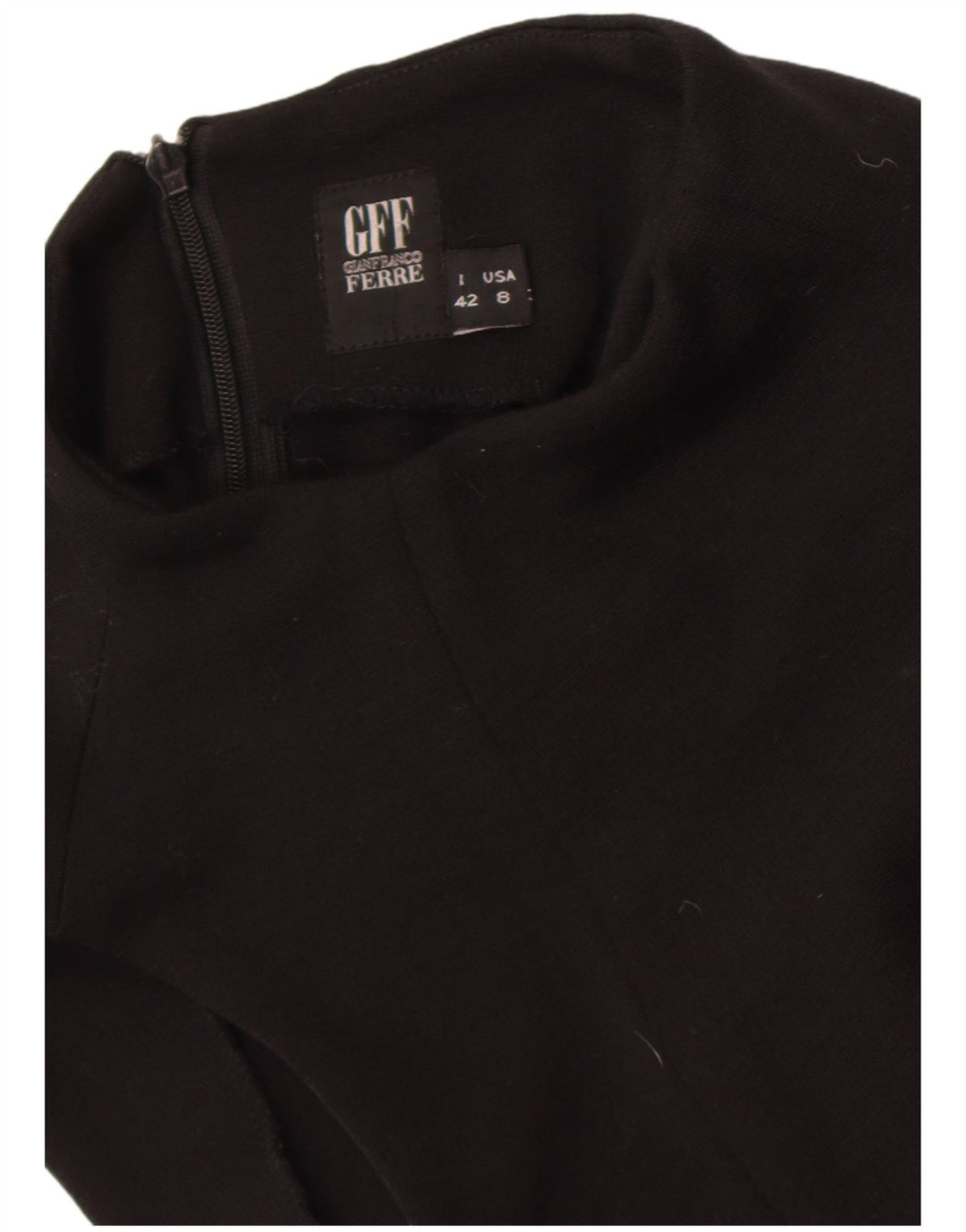 Женское платье-футляр без рукавов Gianfranco Ferre IT 42 Medium Black