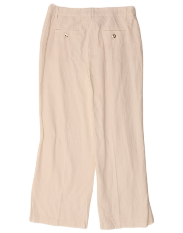 Женские брюки-чиносы Marks & Spencer Per Una UK 10, маленькие W30 L28 Off White