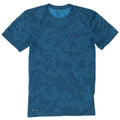 Мужская футболка Nike Dri Fit, маленький синий камуфляжный полиэстер