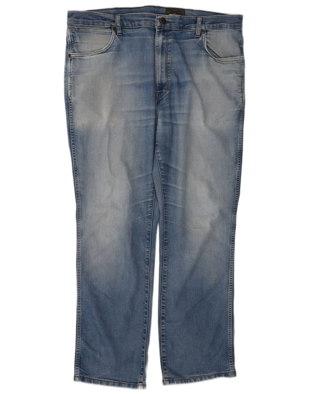 Мужские прямые джинсы Wrangler Texas Stretch W40 L30, синий хлопок