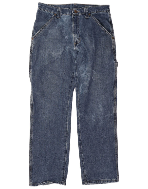Мужские прямые джинсы-карго Wrangler W30 L30, синие, хлопок
