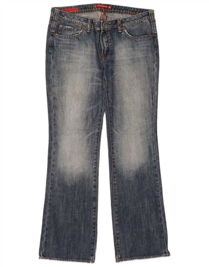 Женские джинсы Bootcut Guess W36 L32 синие