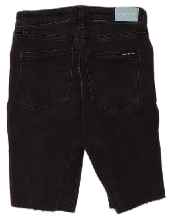 Мужские джинсовые шорты Calvin Klein W27 XS, черный хлопок
