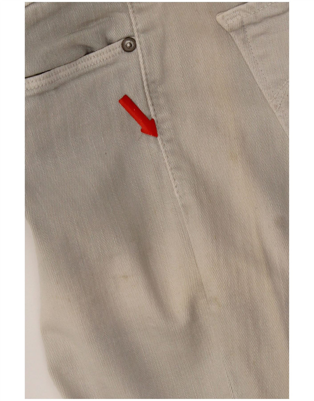 Женские джинсы скинни Levi's W29 L34 Серый хлопок