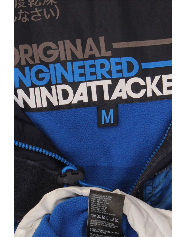 Мужская ветровка Superdry Windtrekker UK 38, средний темно-синий