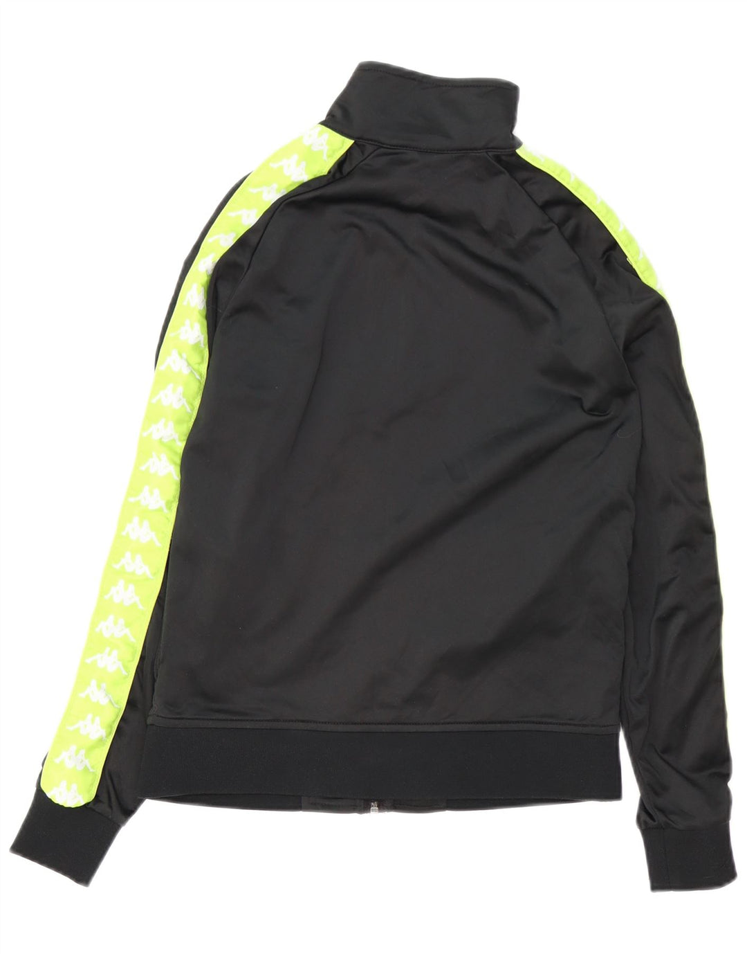 KAPPA Полный спортивный костюм с рисунком для мальчиков 15–16 лет, черный, полиэстер с цветными блоками