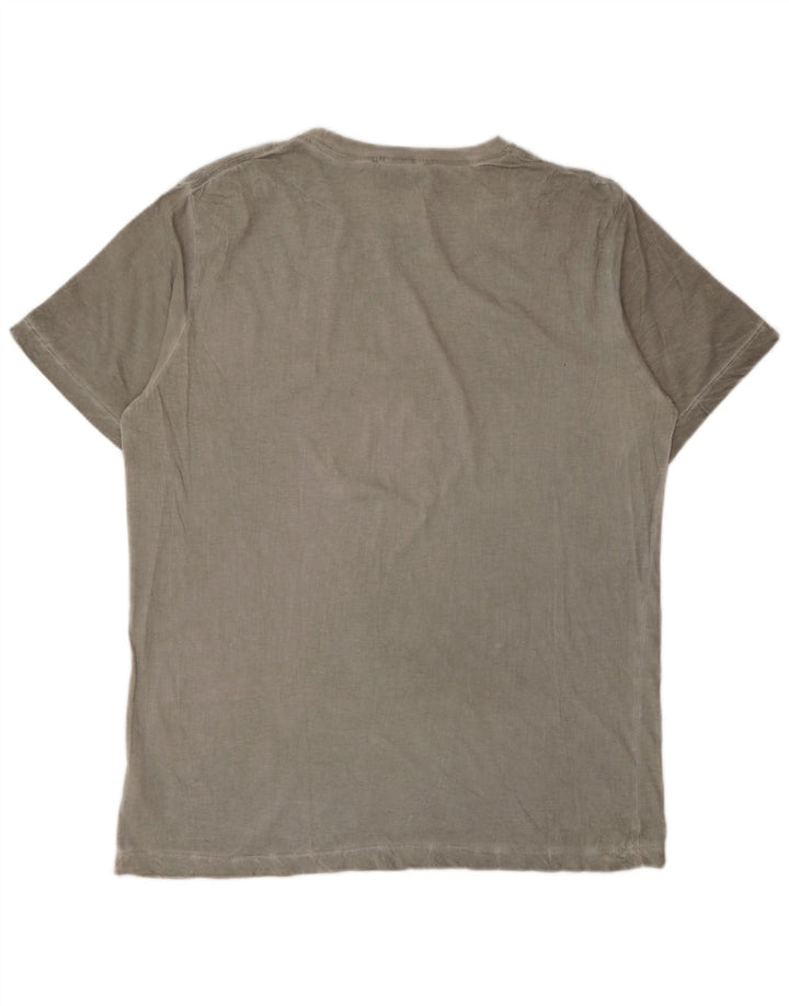 Мужская футболка Diesel Top, большой серый хлопок