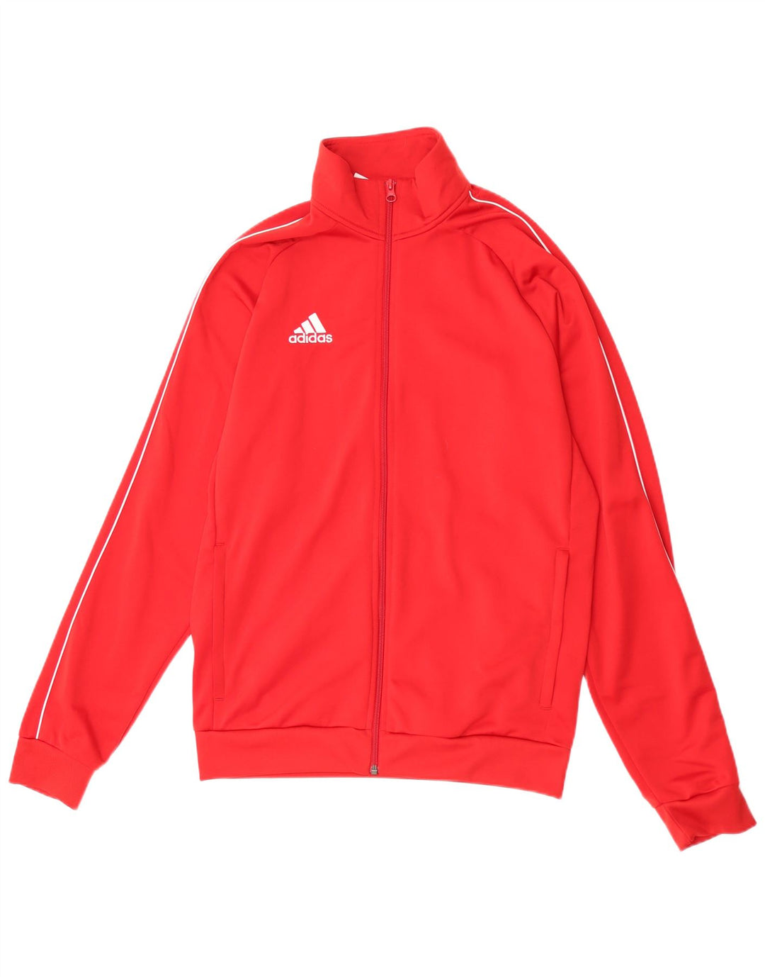 Мужской спортивный костюм Adidas, верхняя куртка, средний красный полиэстер