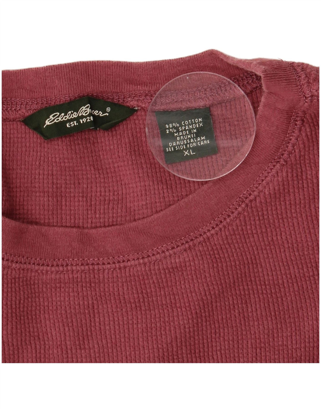 Мужская футболка EDDIE BAUER Top XL Бордовый хлопок