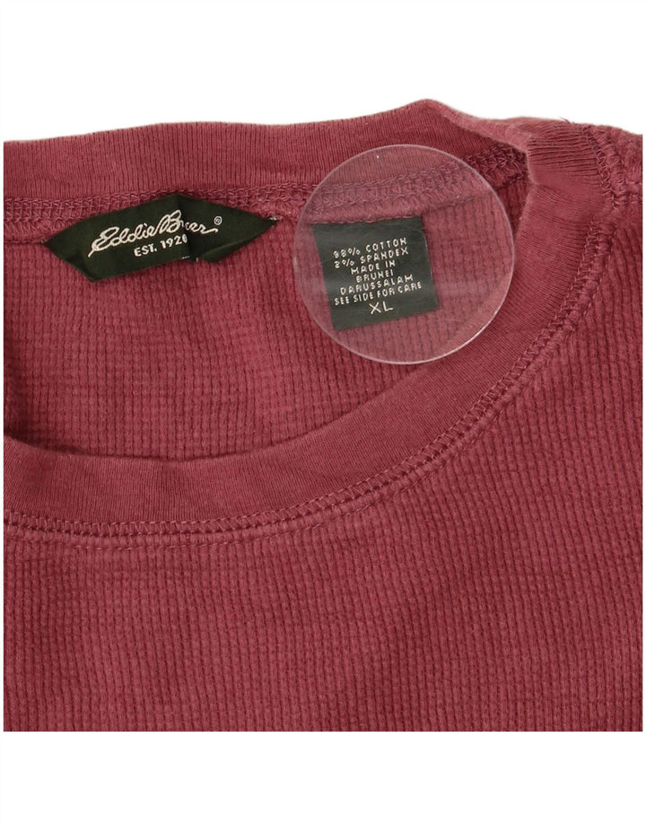 Мужская футболка EDDIE BAUER Top XL Бордовый хлопок