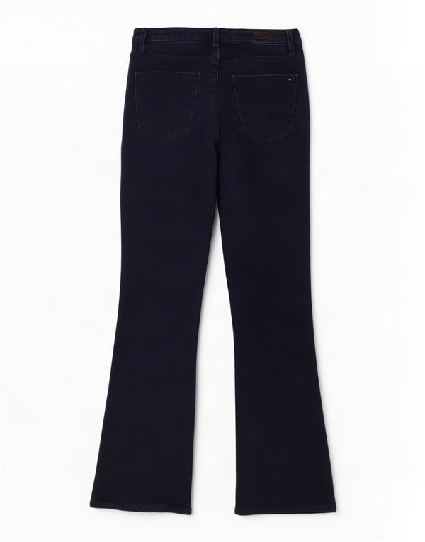 Tommy Hilfiger Womens Flared Jeans W29 L32 Blue Cotton