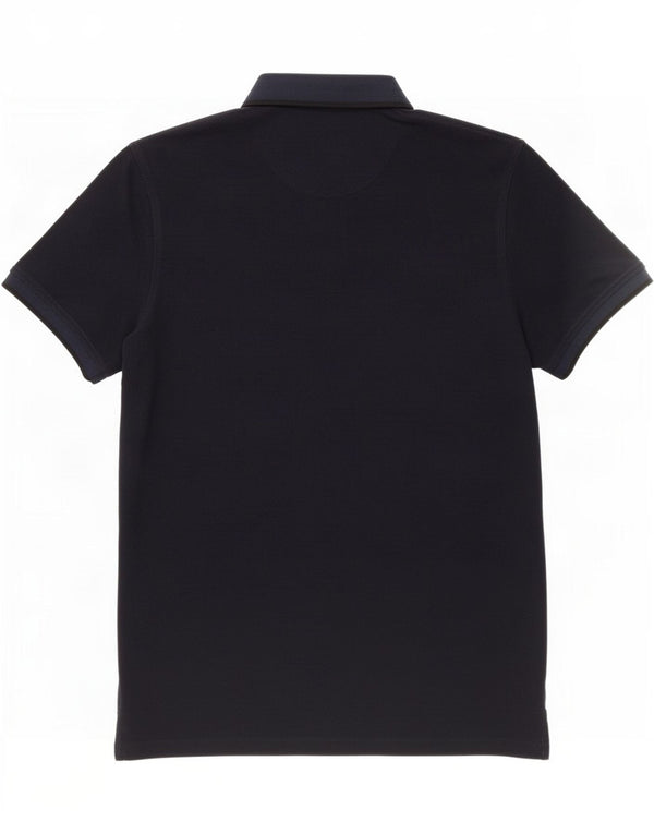 Мужская рубашка поло Jack & Jones XL темно-синяя, хлопок