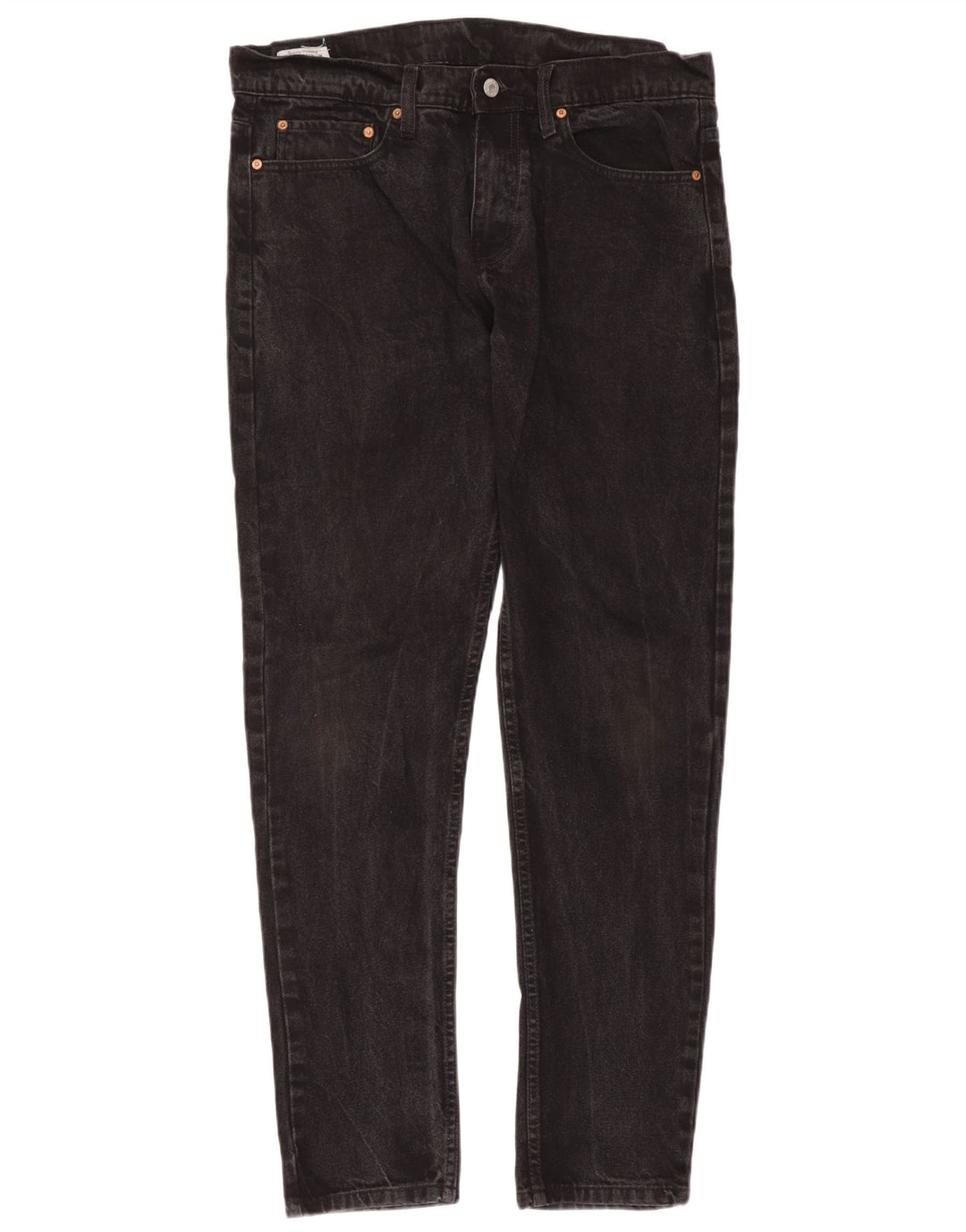 Мужские зауженные джинсы Levi's 508 W34 L32 черные