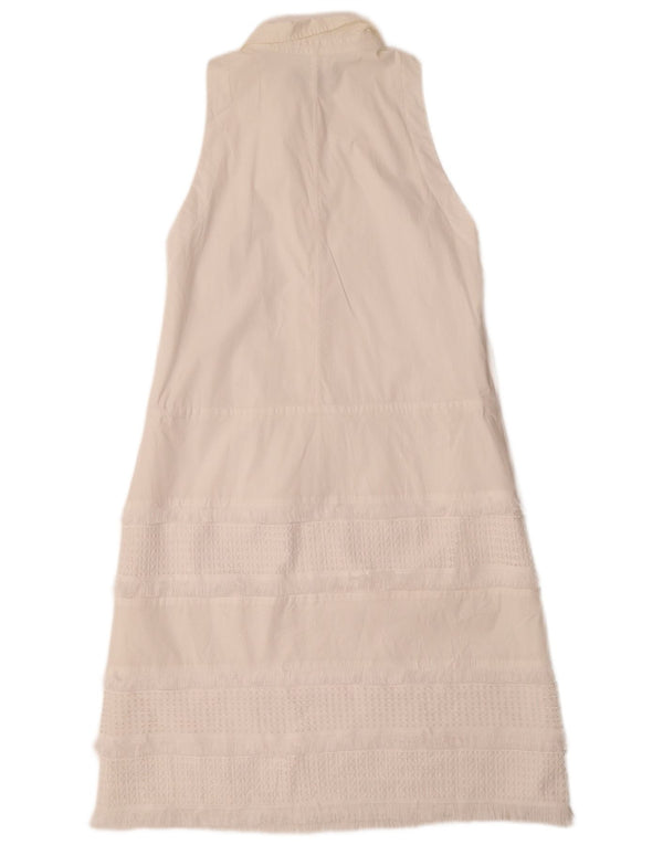 Женское платье-поло без рукавов Banana Republic UK 18 XL, белое