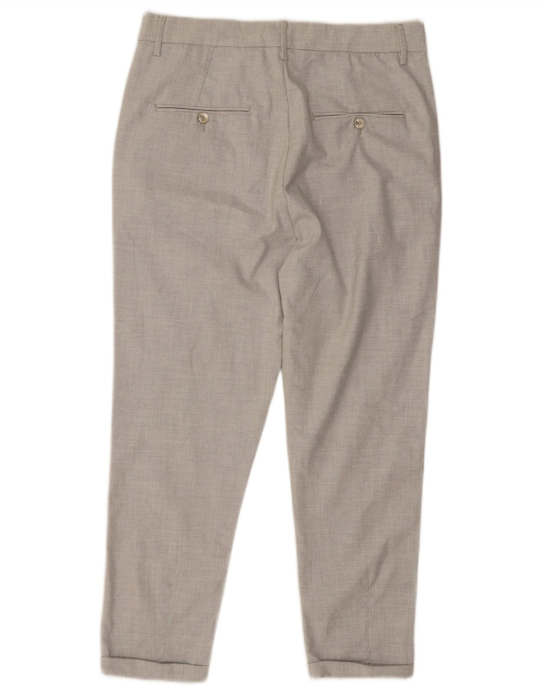 Мужские брюки-чиносы Zara EU 40 Medium W31 L24, серый полиэстер