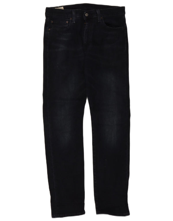 Мужские зауженные джинсы Levi's 502 W33 L34 Темно-синие, хлопок