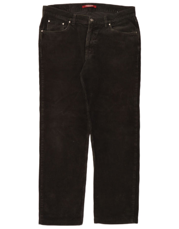 Carrera Mens 700 Regular Fit Вельветовые брюки IT 52 XL W36 L30 Зеленые