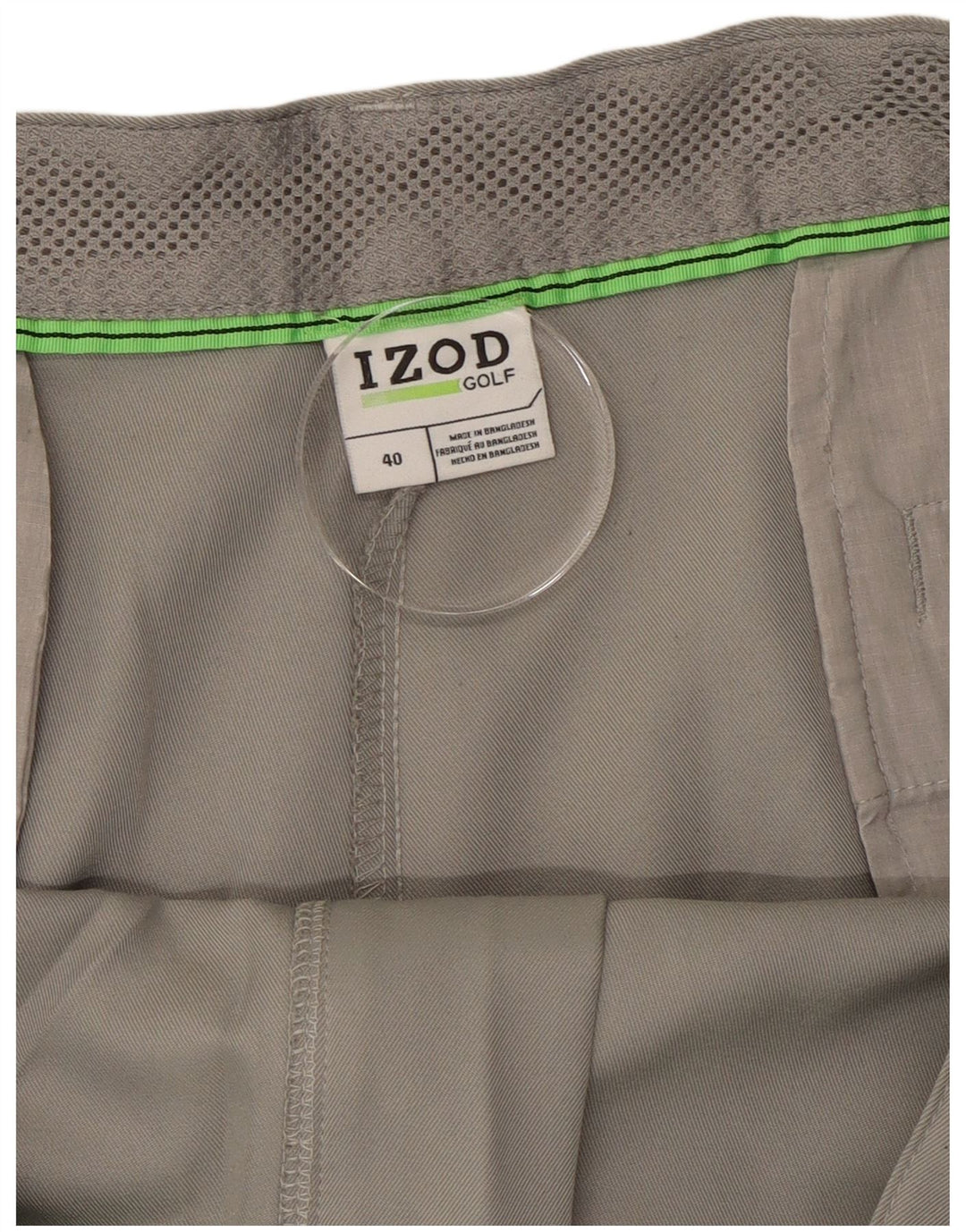 Мужские шорты карго Izod W40 XL серые из полиэстера