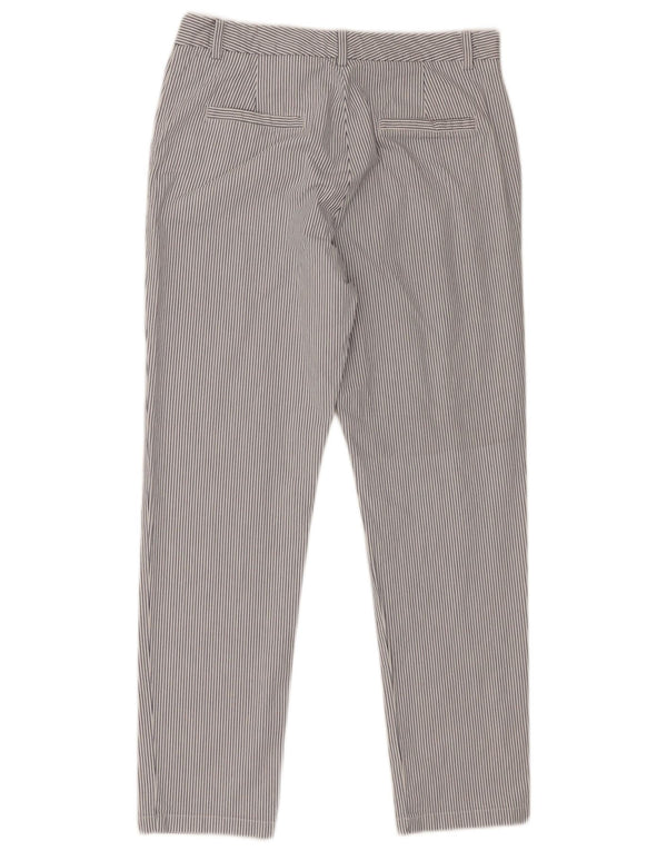 Женские брюки чинос Marks & Spencer UK 12 Medium W32 L28 Белая полоска